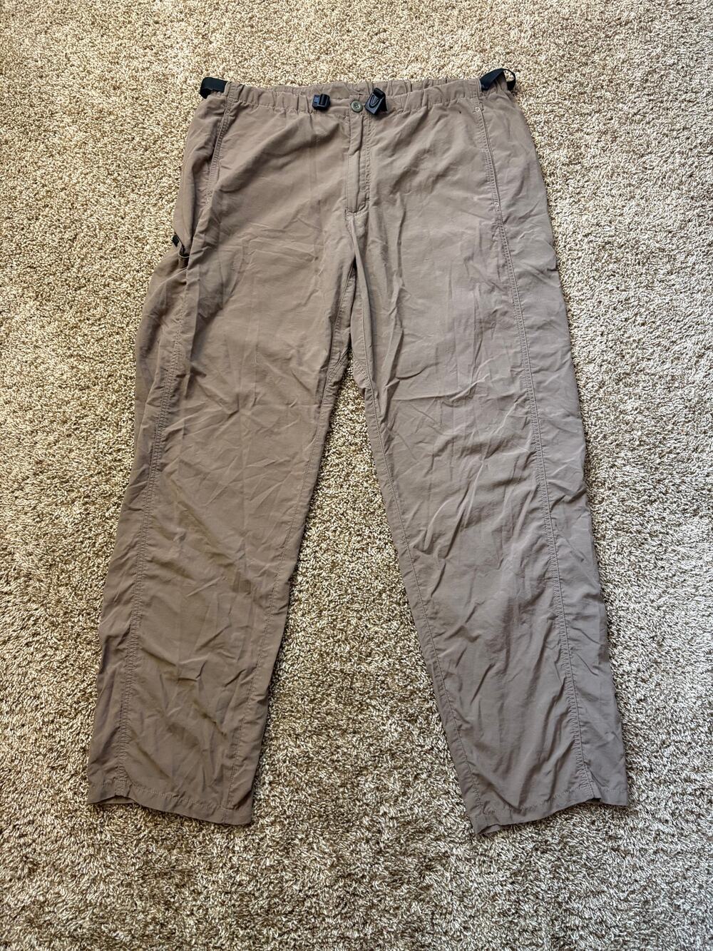 Pategonia Gi II Casual Hiking Pants Mens Size XL Brown
